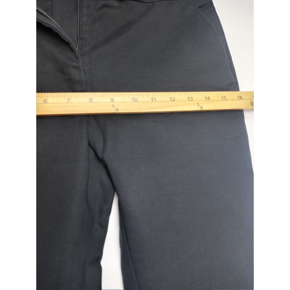 Sandro Paris Women’s Tailored Dress Black  Pants EU 34 US 2 Cotton - Picture 11 of 16